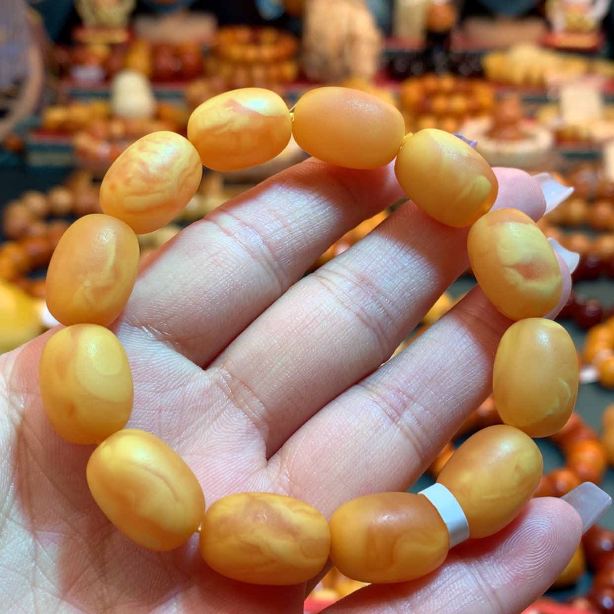 【闪购商品】蜜蜡手串未镶嵌蜜蜡手串