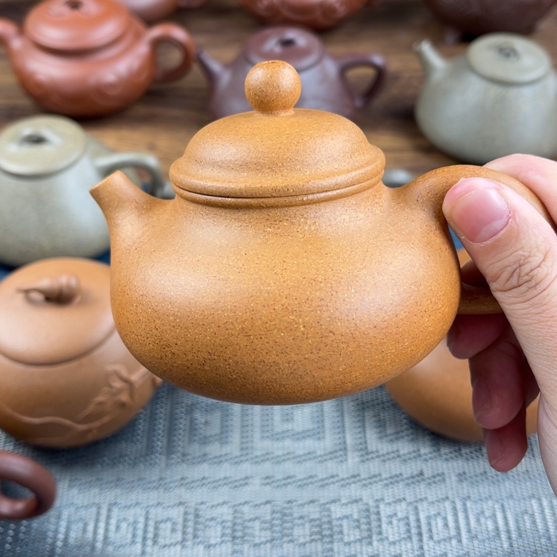 无***害茶壶紫砂手工制作工艺精湛