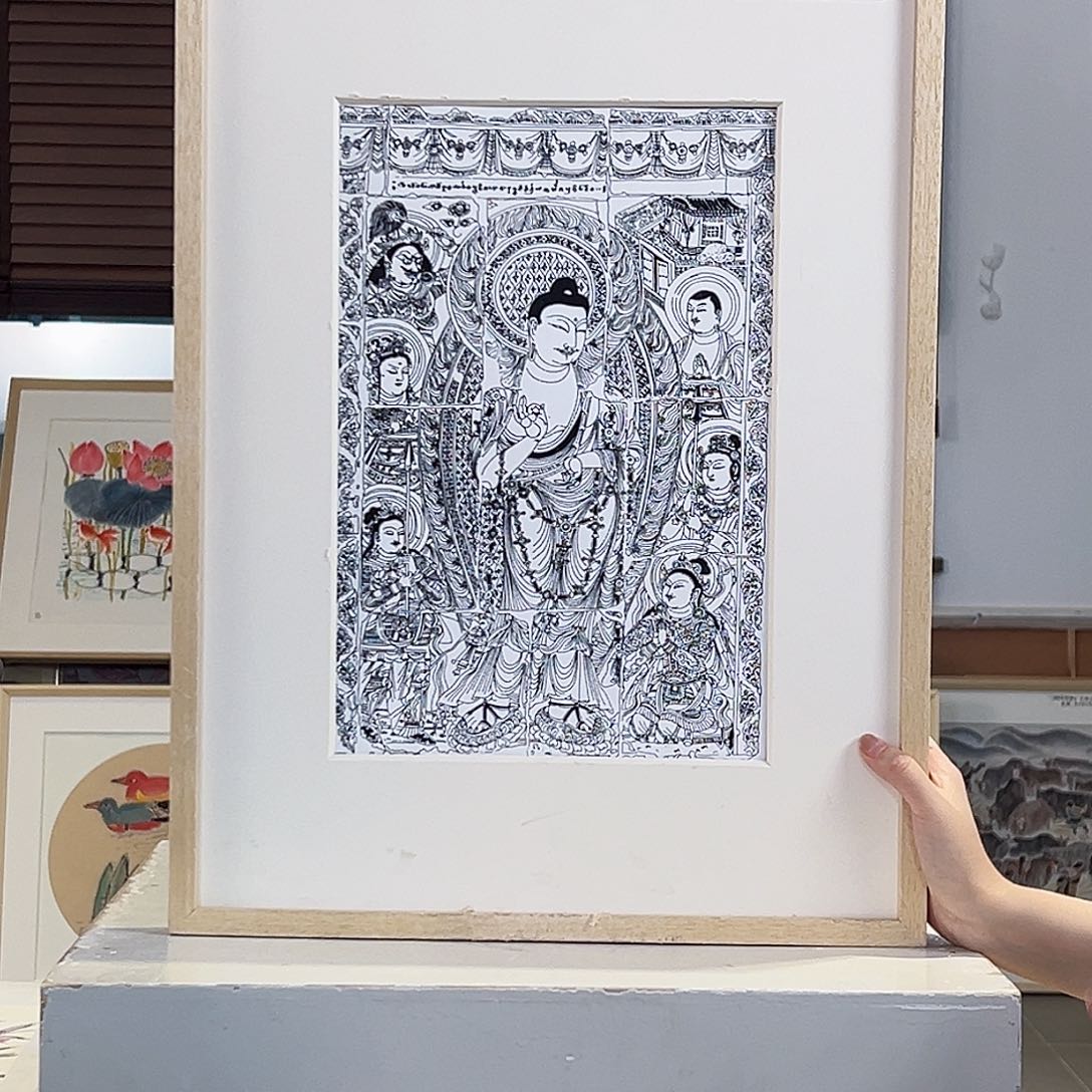 版画耿玉琨亲签限量版画s