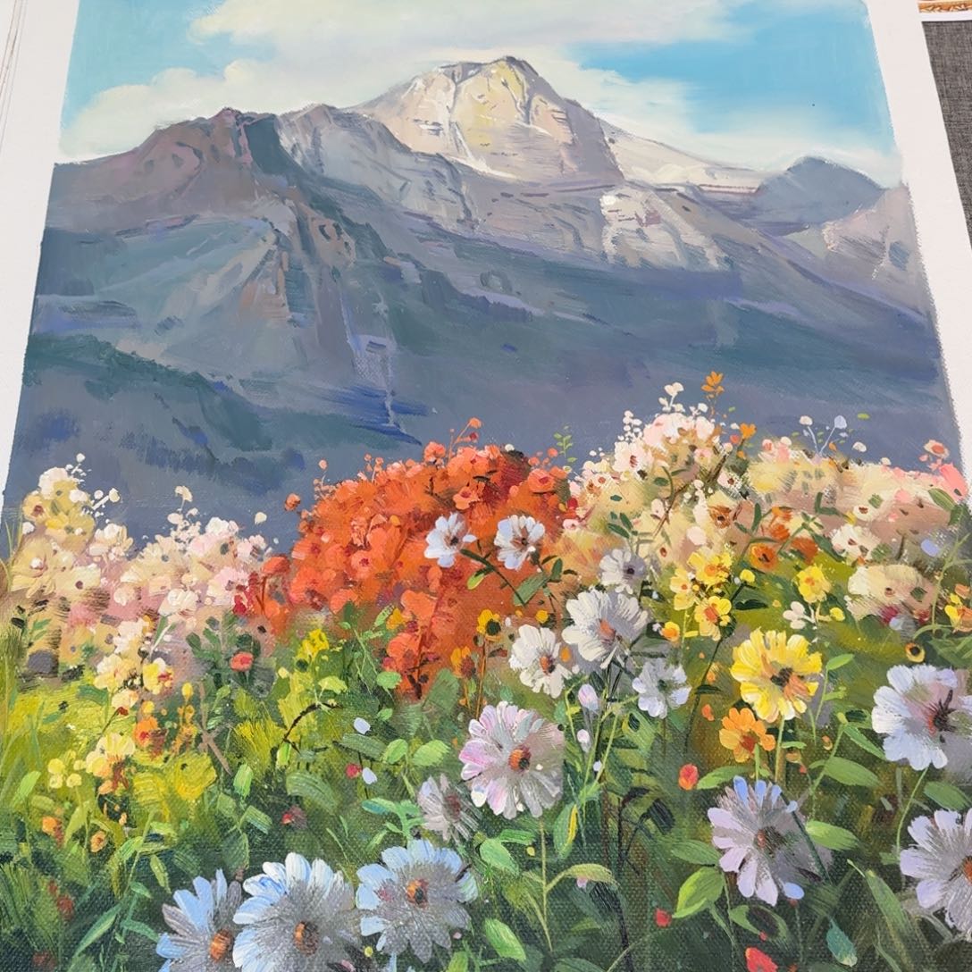 油画不知道为什么要这么