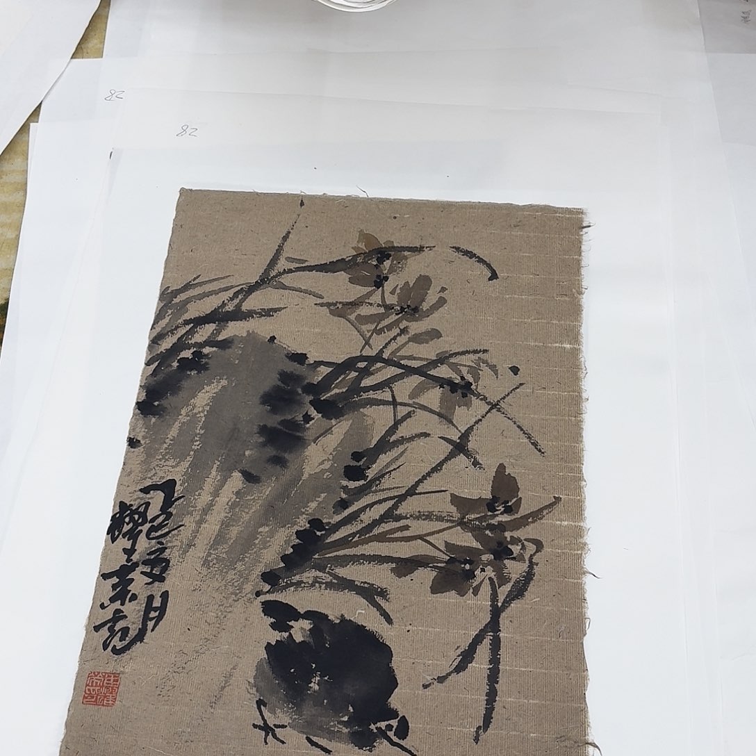 国画小尺幅手绘作品