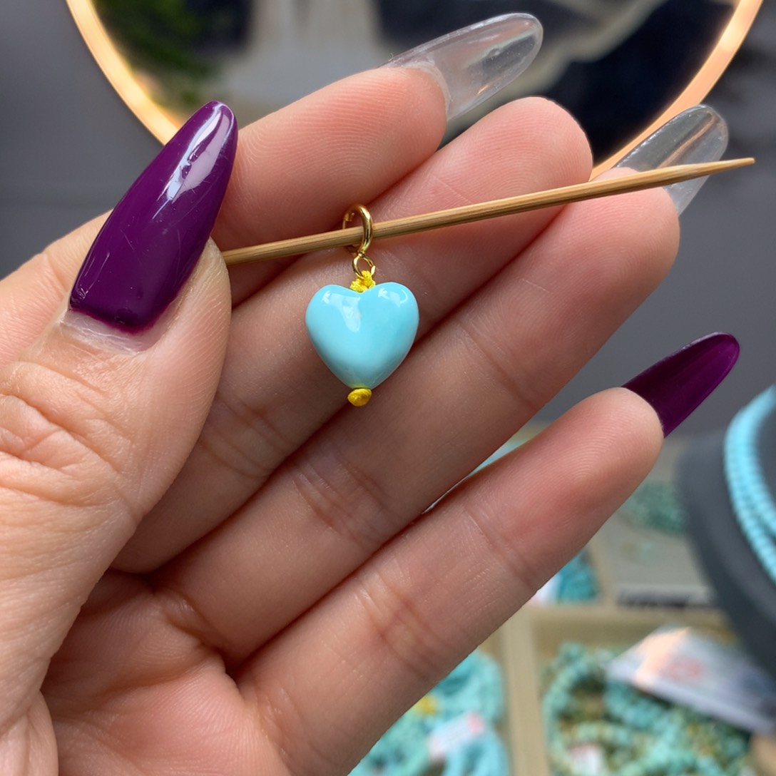 绿松石挂件未镶嵌