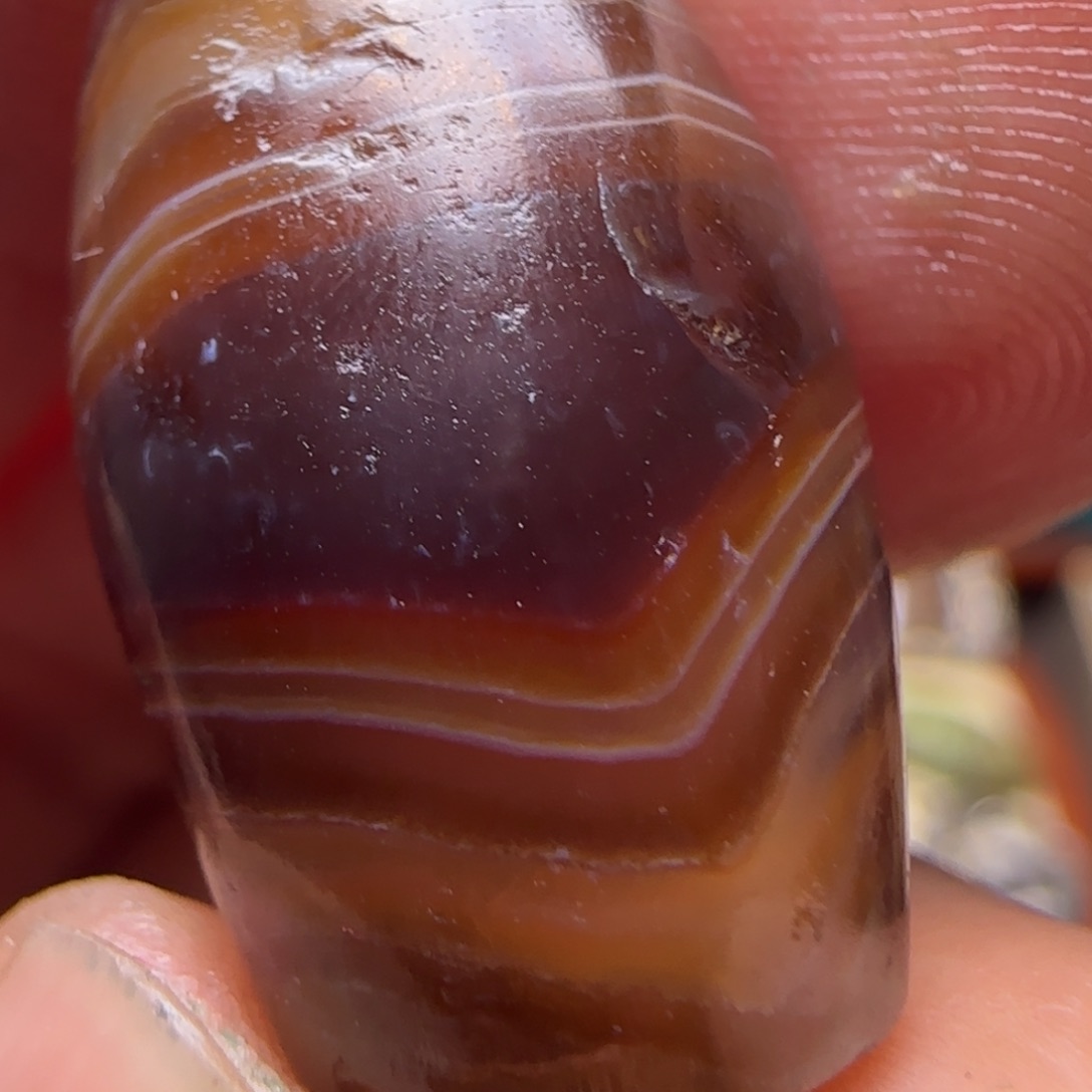 亚**王藏系文玩配饰蓝沁缠丝