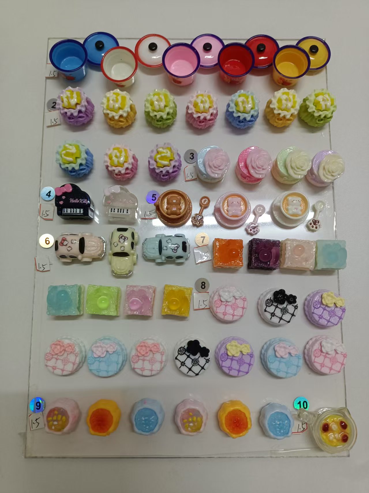 各家定制集合啦！树脂仿真食玩，可各种diy(偏远地区不包邮)