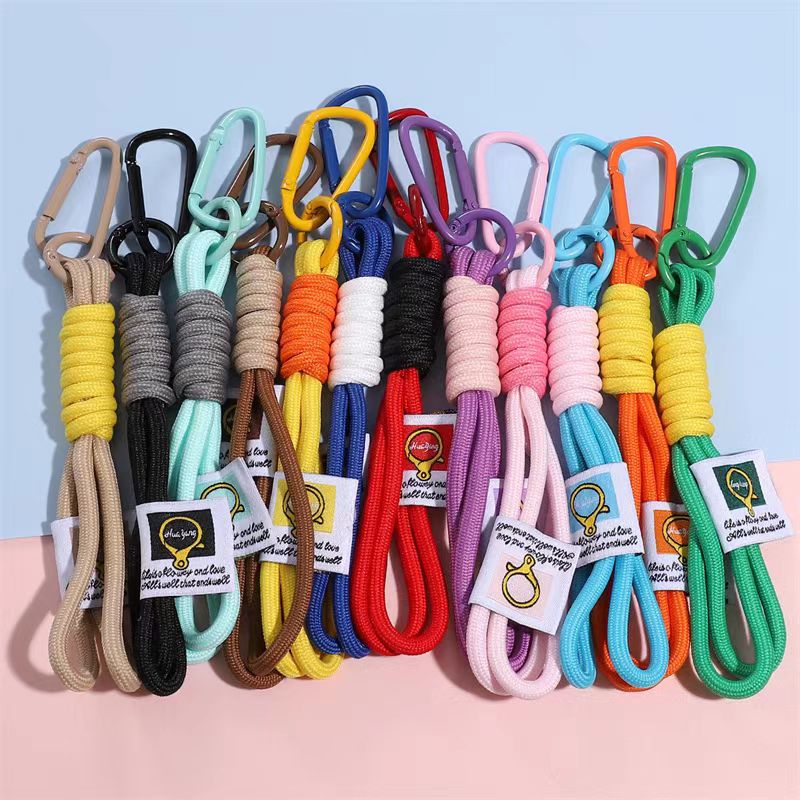 【配件款】公仔编织绳钥匙扣手绳手机挂件