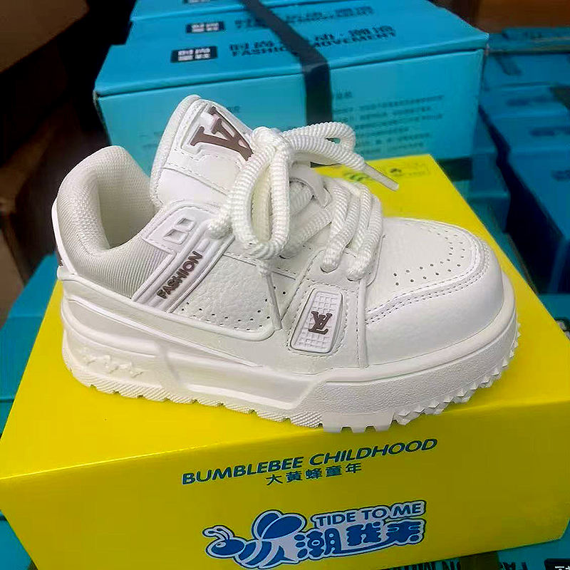 大牌潮鞋撤柜2025冬季新款儿童运动鞋男孩鞋女童休闲板鞋篮球鞋