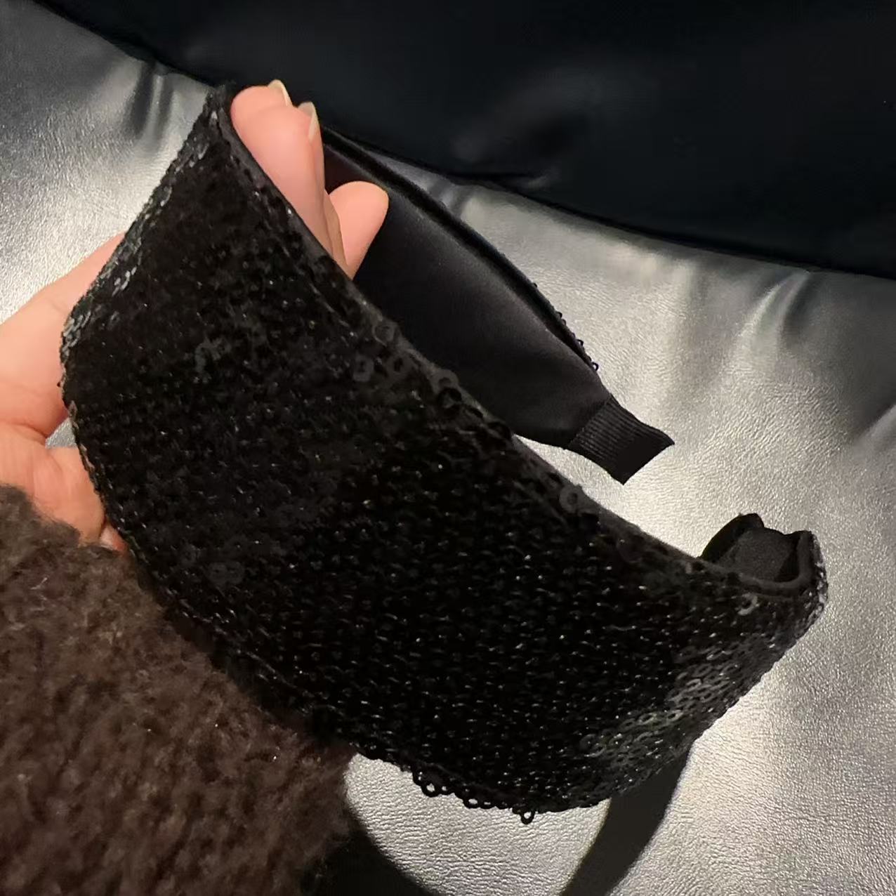 韩国ins亮片发箍F0512