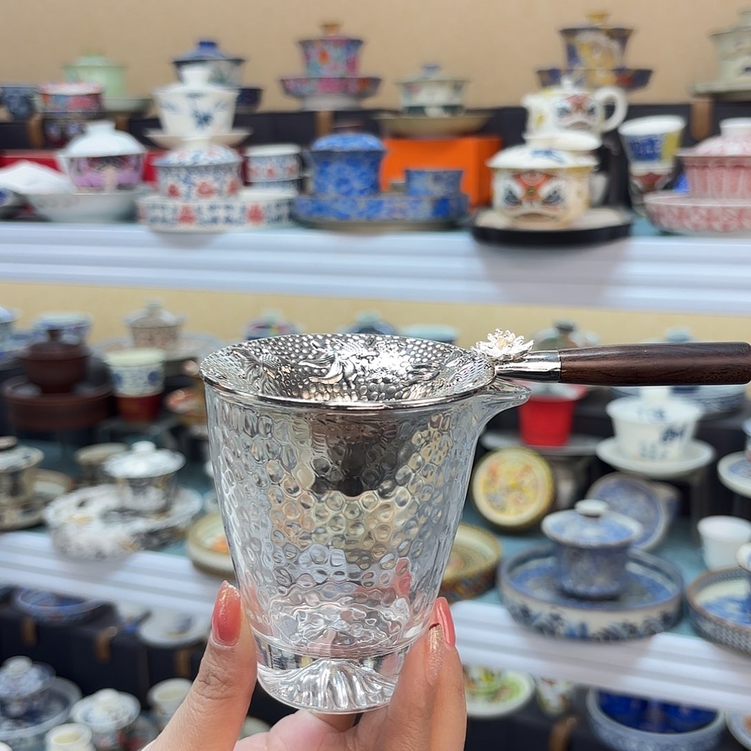 盖碗里的水煮开后