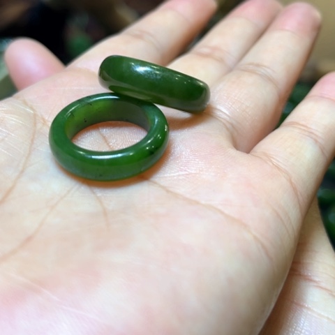 和田玉（糖玉）戒指未镶嵌