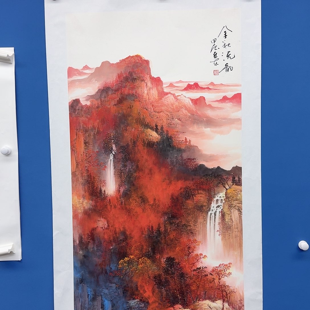 国画多次参加国内外大型展览