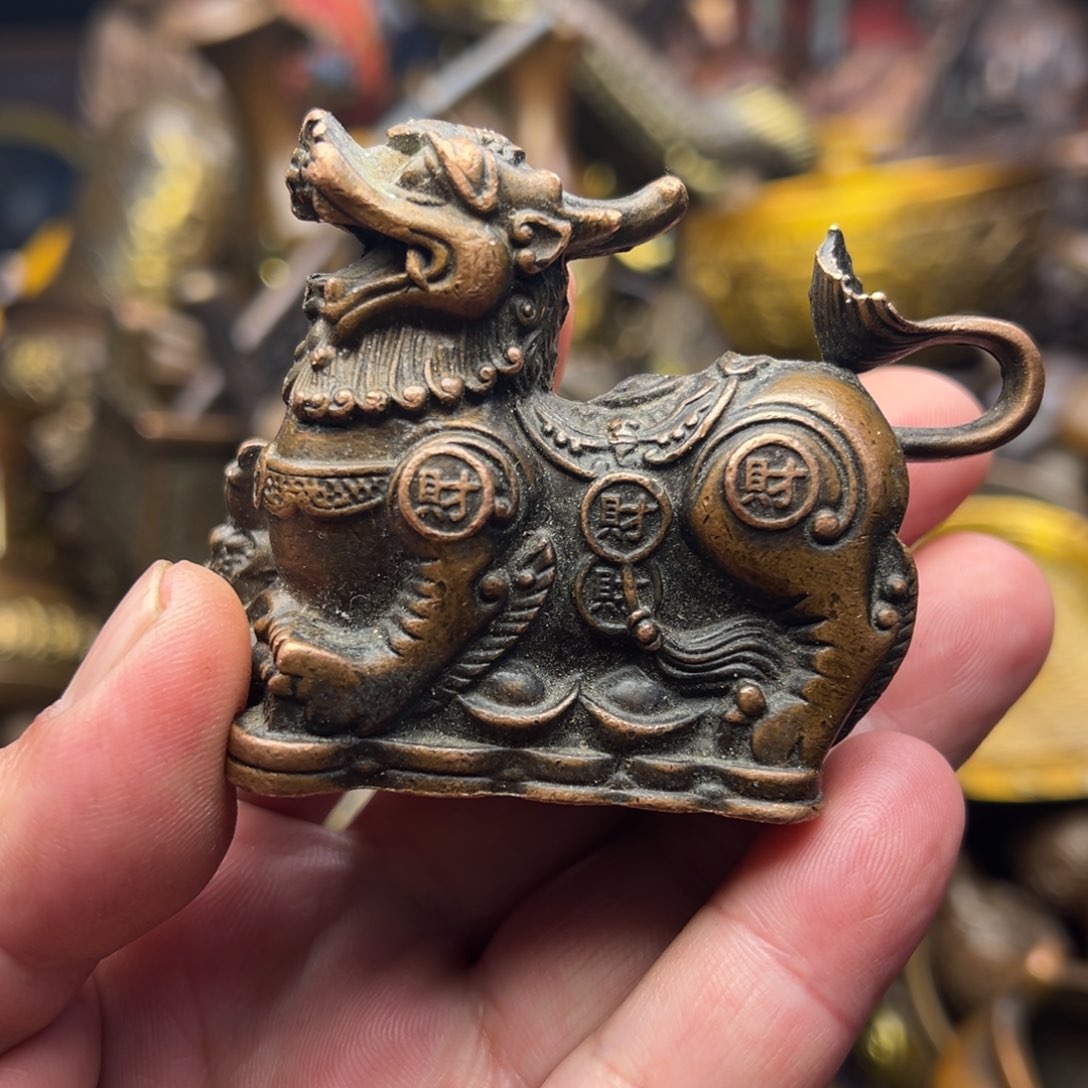 茶壶香炉铜器摆件