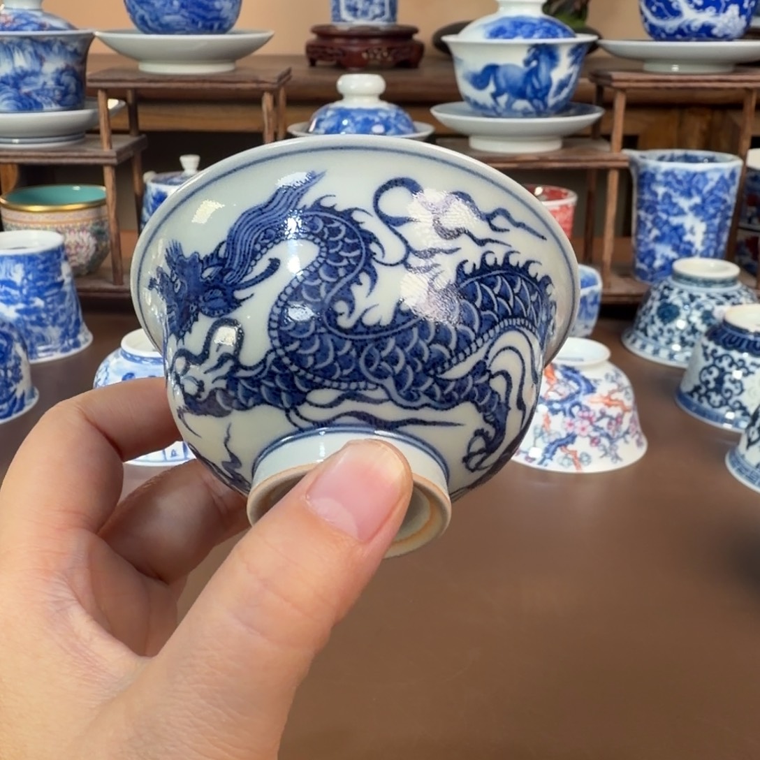 景德镇陶瓷手工手绘