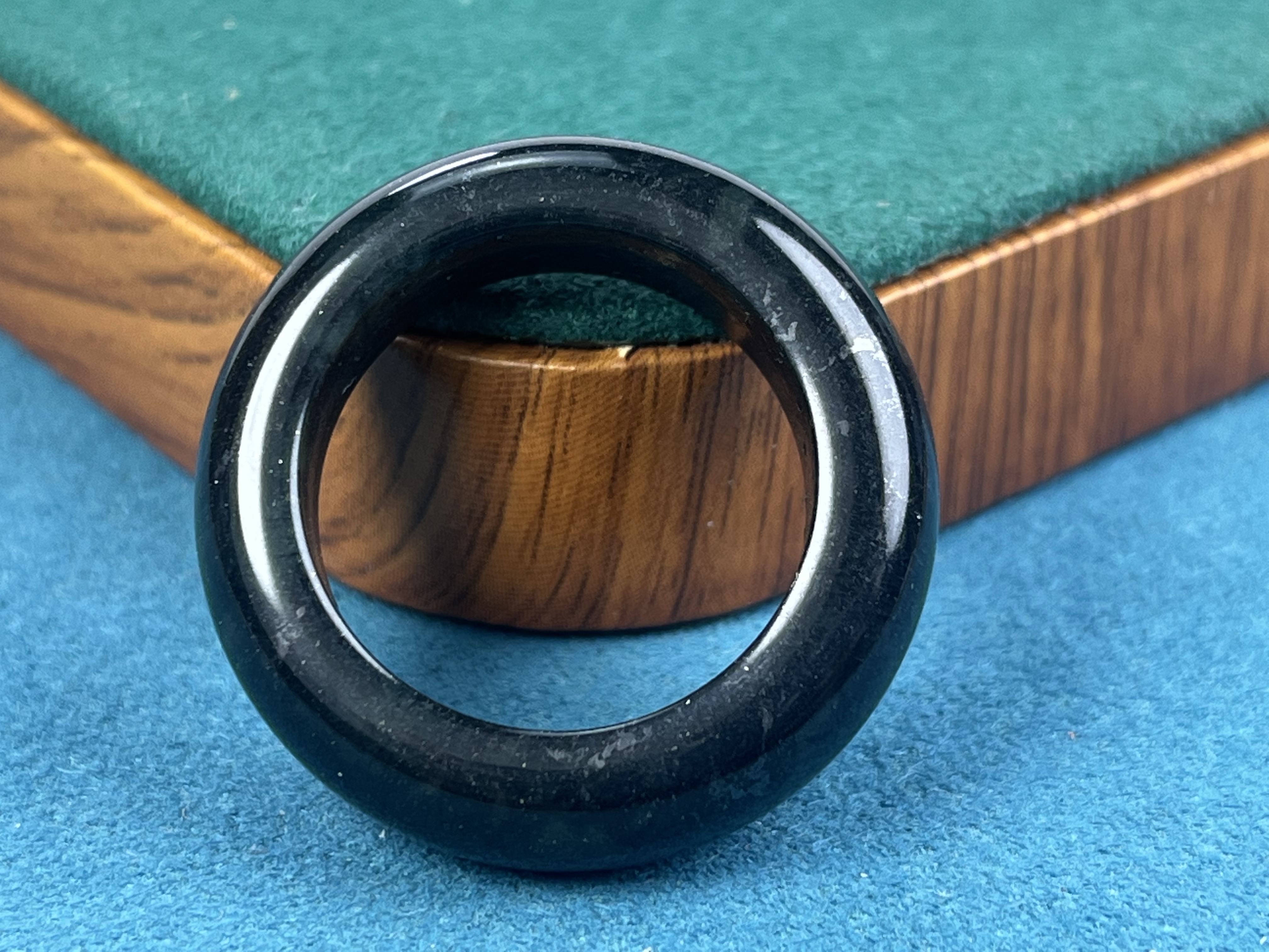 非金属珐琅戒指 西藏雅鲁藏布江药王石戒指戒圈时尚百搭复古指环