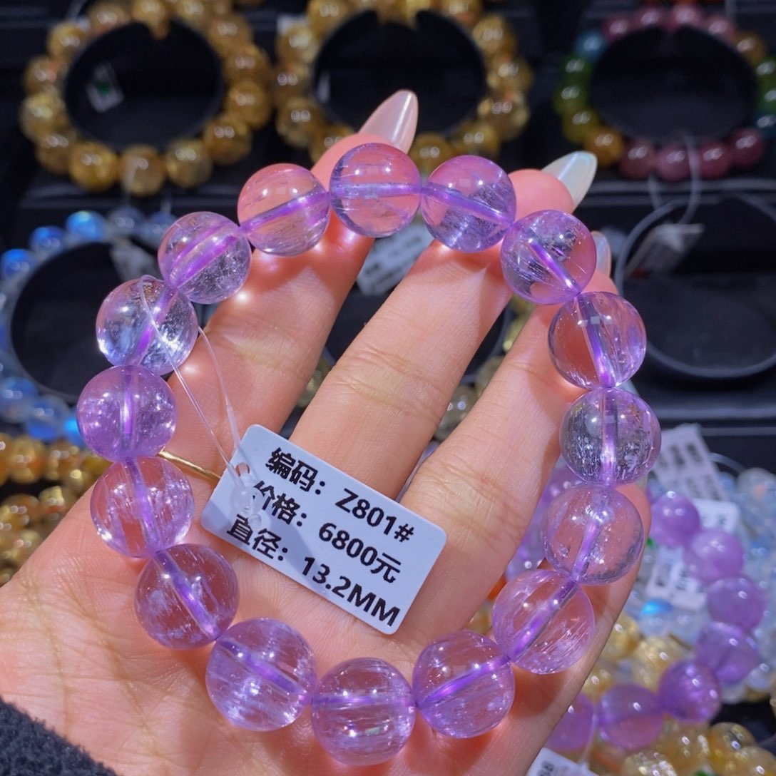 锂辉石紫锂辉未镶嵌?****?Z801#13.2mm