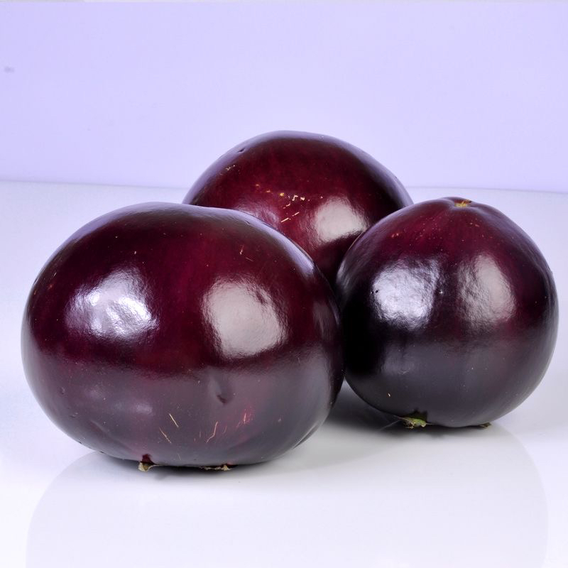 农新鲜圆茄子2.5斤±100g圆茄