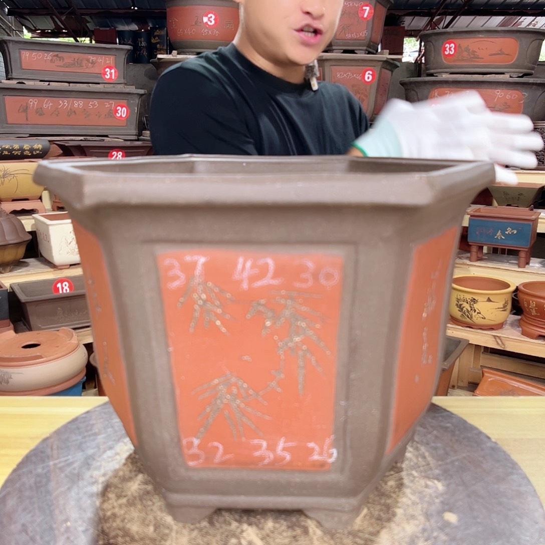 紫砂花盆工厂直发