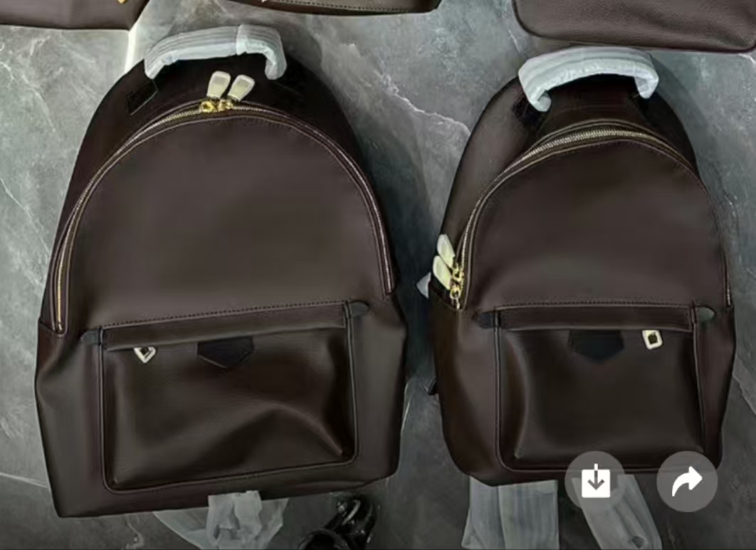 L024（小号双肩包）20*29cm 钢五金时尚女款包包百搭拼色经典休  