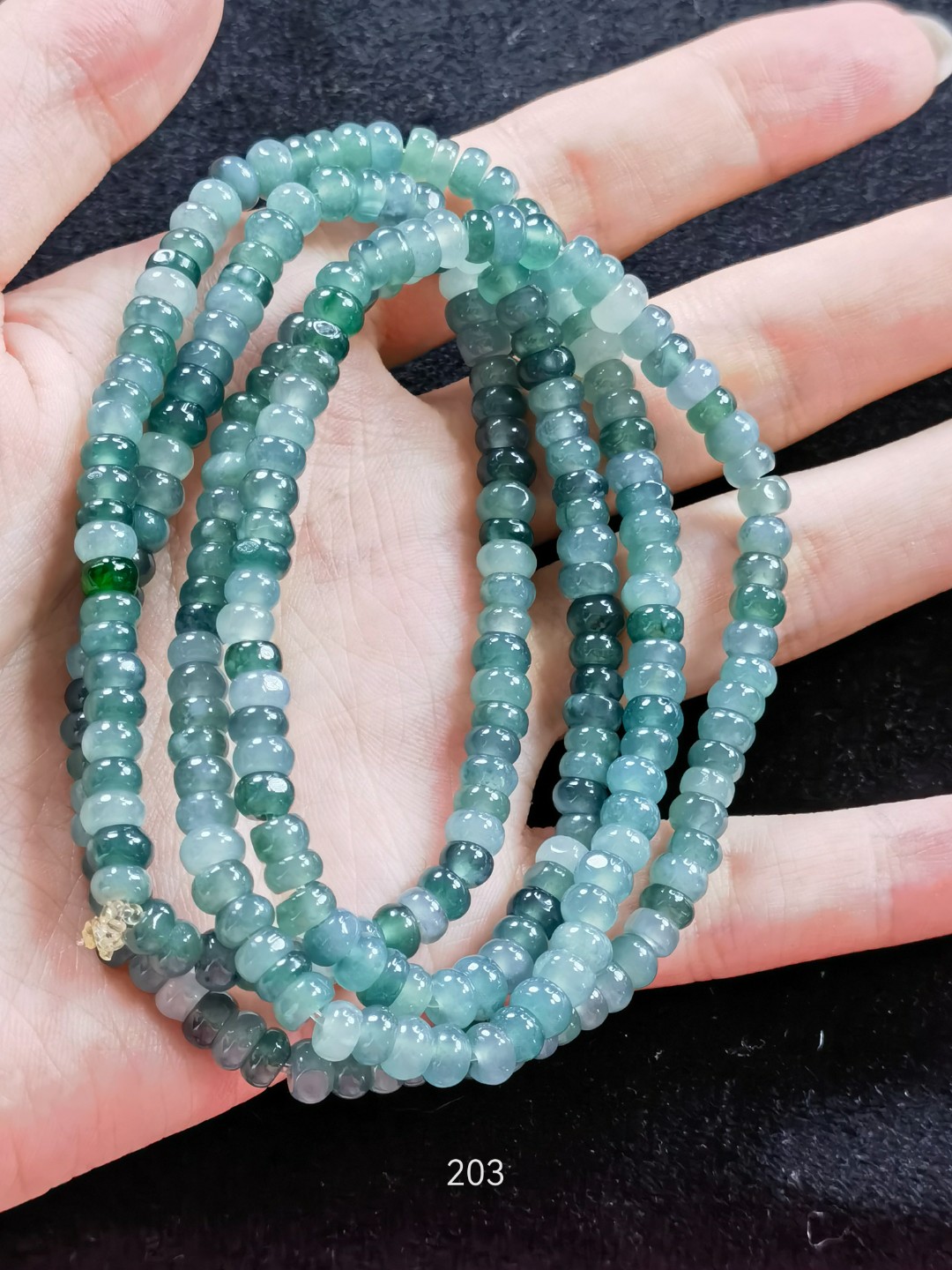 【宝妈珠宝精选】BM00203天然翡翠手串
