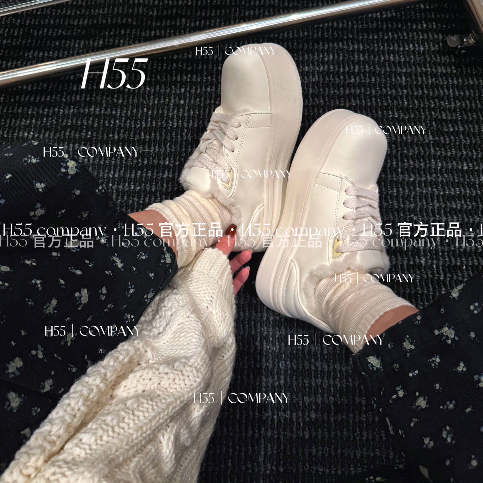 H55-圣水洞周末｜芒果娃娃鞋10-1143运动白色时尚百搭-GZ