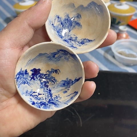 【闪购商品】碟糖***半中古瓷器默认瑕疵