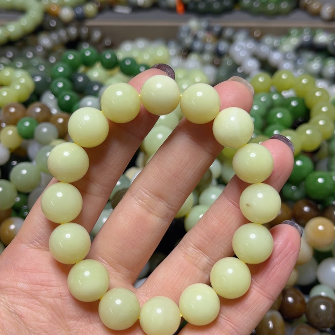 和田玉手链未镶嵌