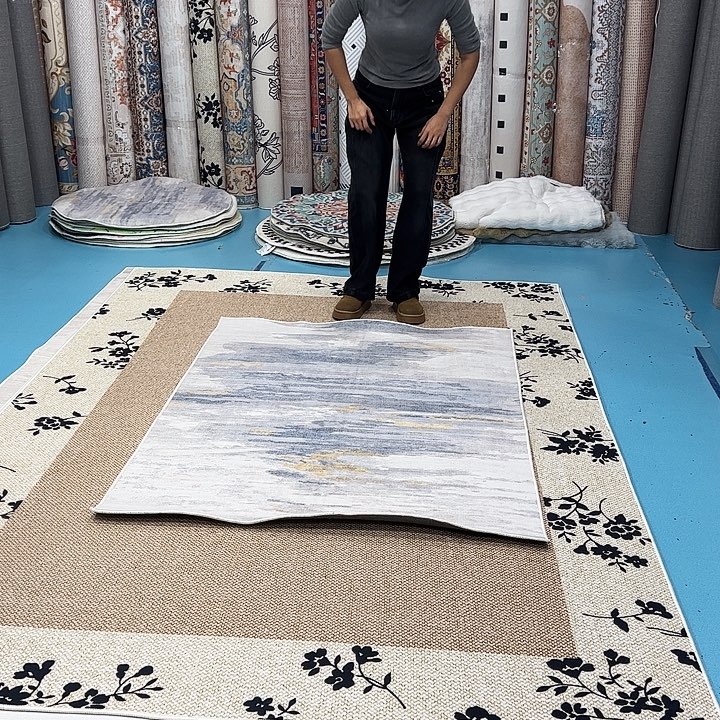 混纺120×160尺寸误差±1-3cm棉布底比利时绒微瑕特价