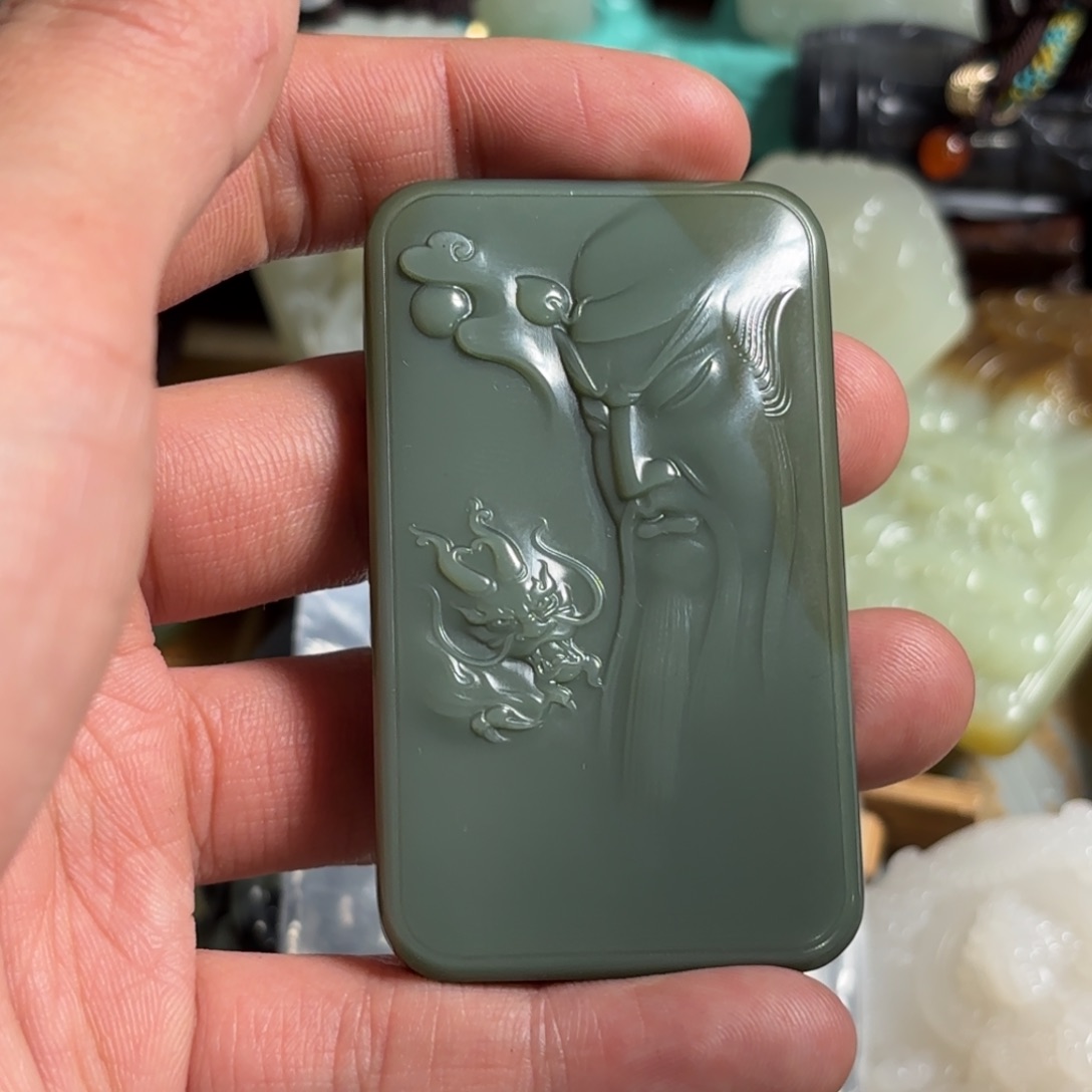 希***里和田玉（糖玉）未镶嵌挂件