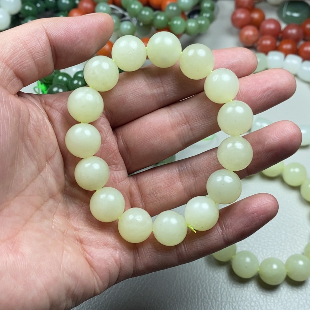 和田玉手链未镶嵌