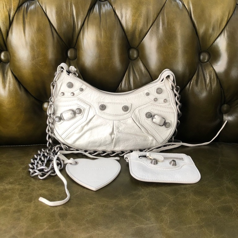 95新 Balenciaga/巴黎世家 安洁利严选 机车单肩包 WHZ411303H