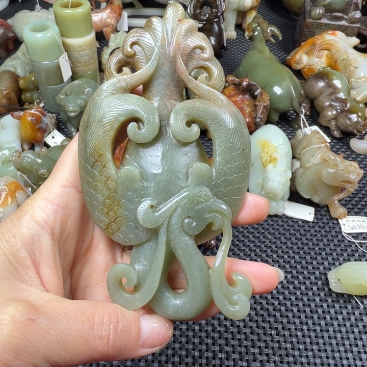 和田玉挂件未镶嵌