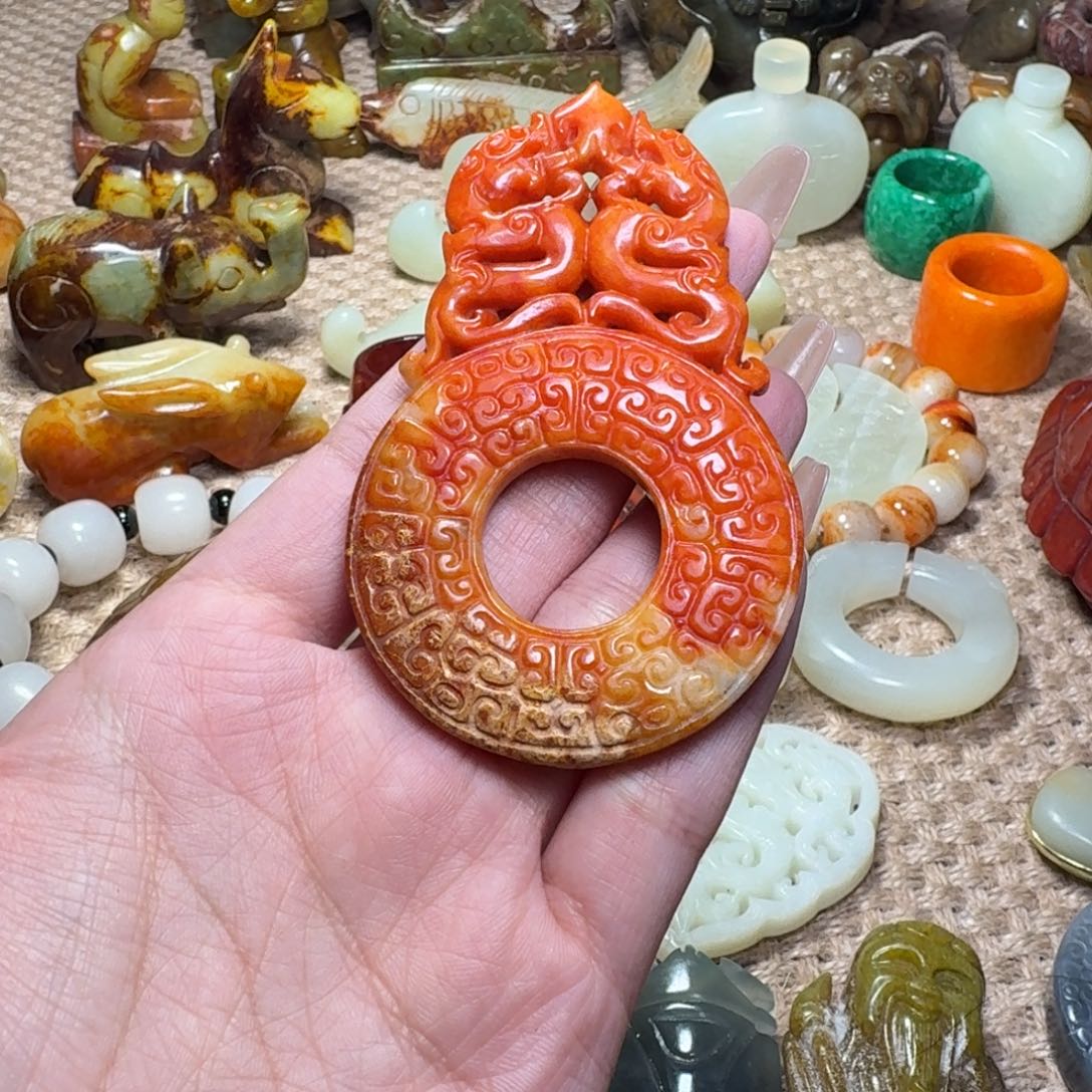 吊坠白玉菩提挂件