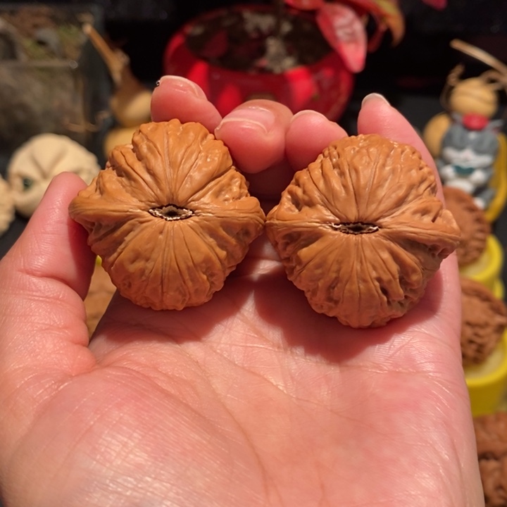 阿*.文玩核桃39尺铁锤狮子头