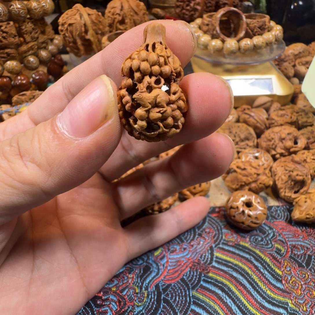 核桃手串/手链松鼠葡萄20