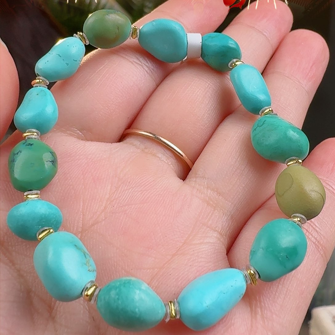 绿松石珠宝奇石未镶嵌