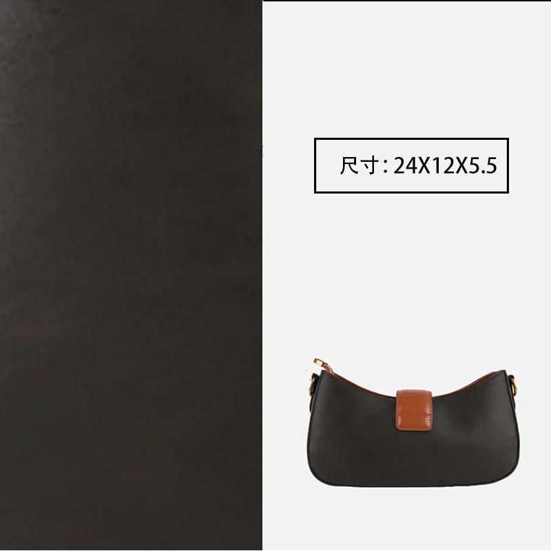 手工真皮女包 月牙单肩大爆款（花花款）腋下斜挎包