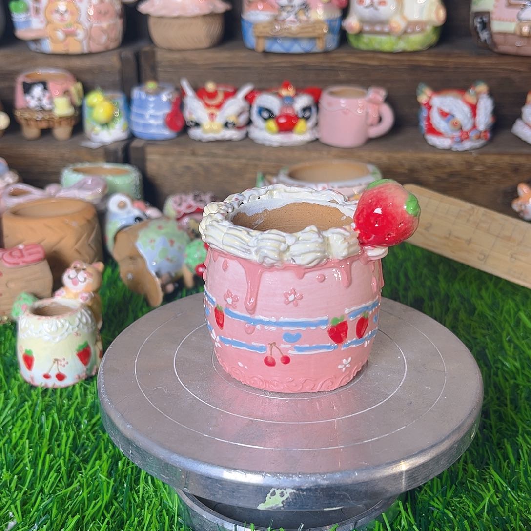 红陶老梧家多肉花盆