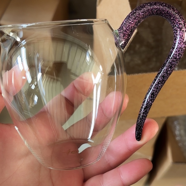 手工艺品玻璃玻璃茶色依然紫金