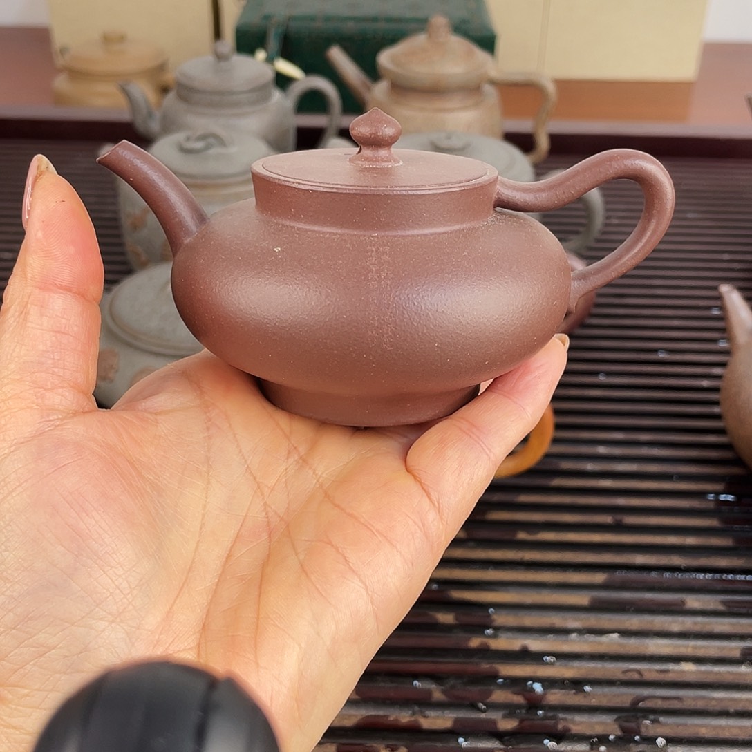 雨***末紫砂茶壶半手工制作工艺流程