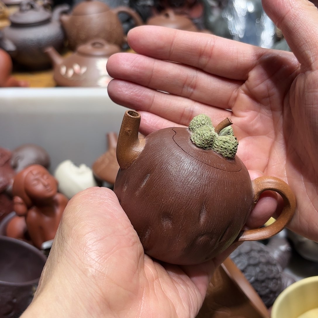 紫砂茶盘暖*光微瑕尾货听清再拍