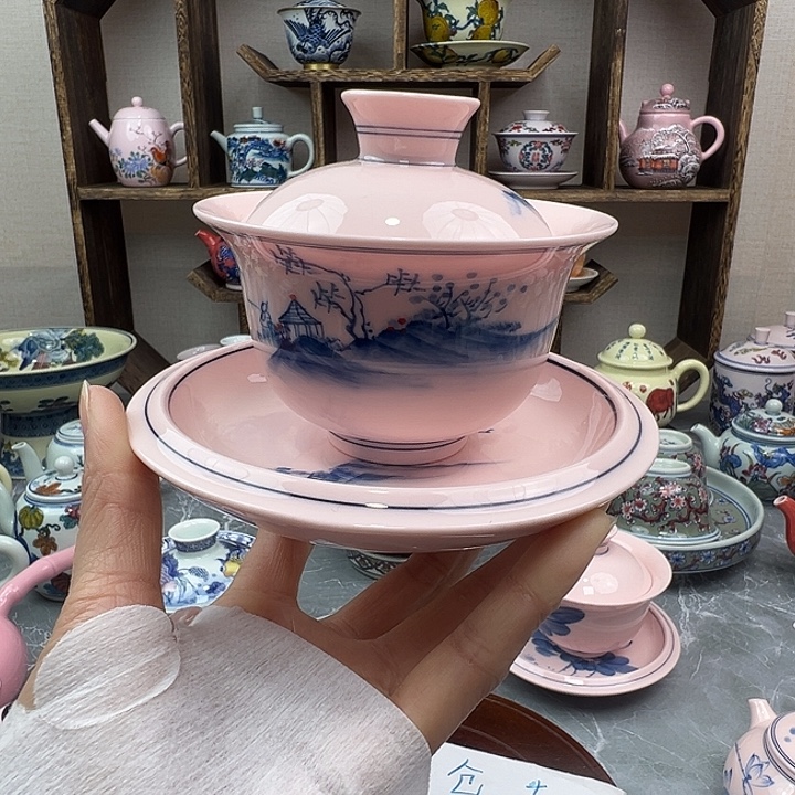 摆件陶景德镇陶瓷567老厂瓷57