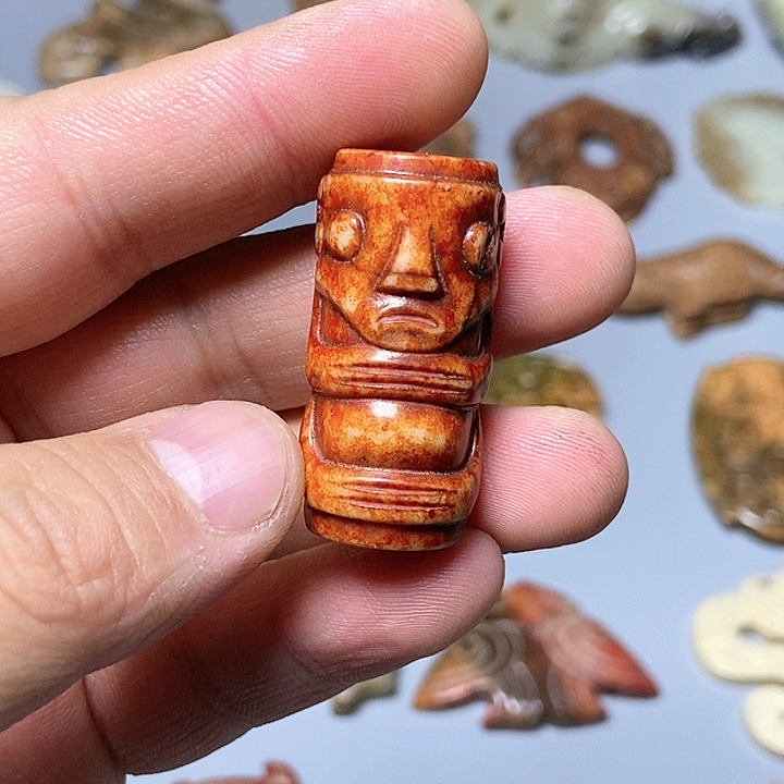 和田玉未镶嵌颈饰103