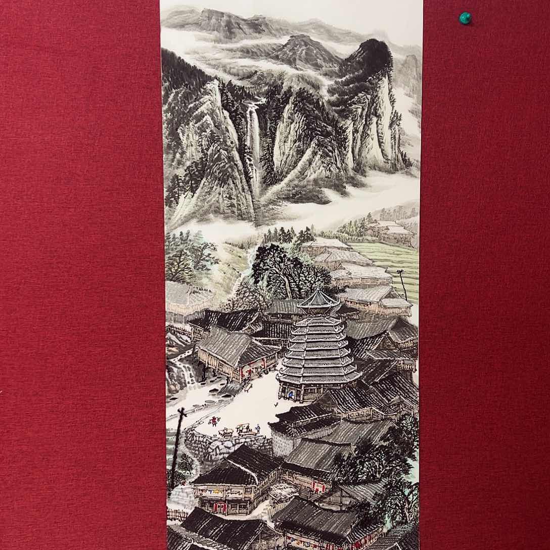 国画天***情国画作品集