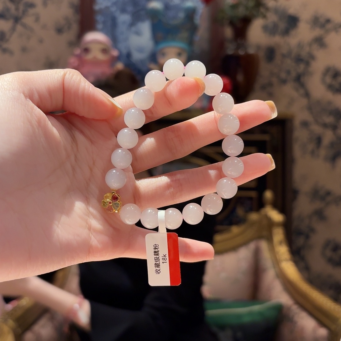 和田玉手链未镶嵌