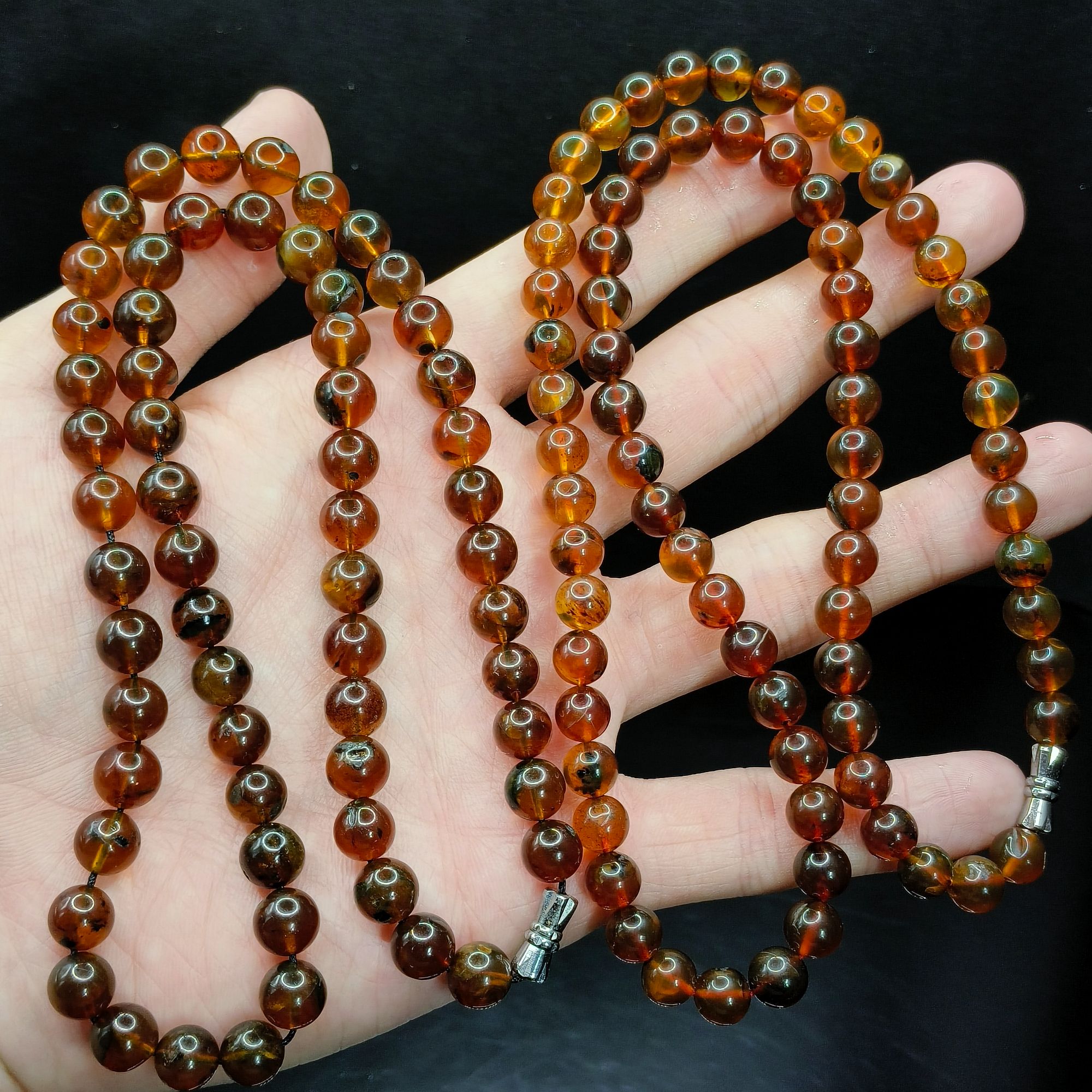 【李想精选】琥珀公主链GS【多样性发其一】约7mm+