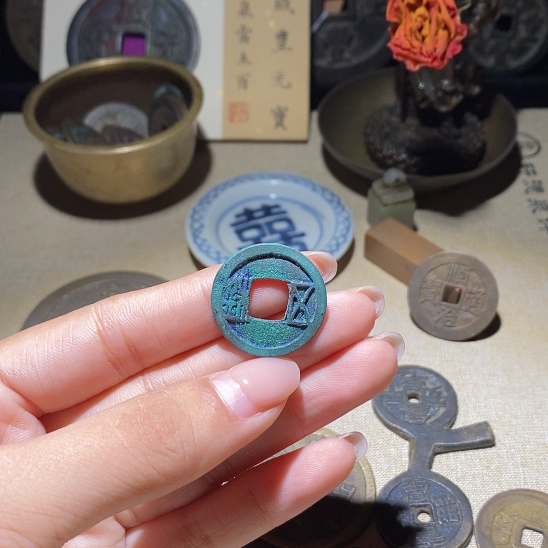 核桃手串/手链隋五铢沙眼