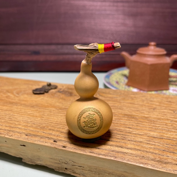 天然葫芦小葫芦迷你葫芦文玩手把件精品带龙头手捻葫芦手工绑龙头