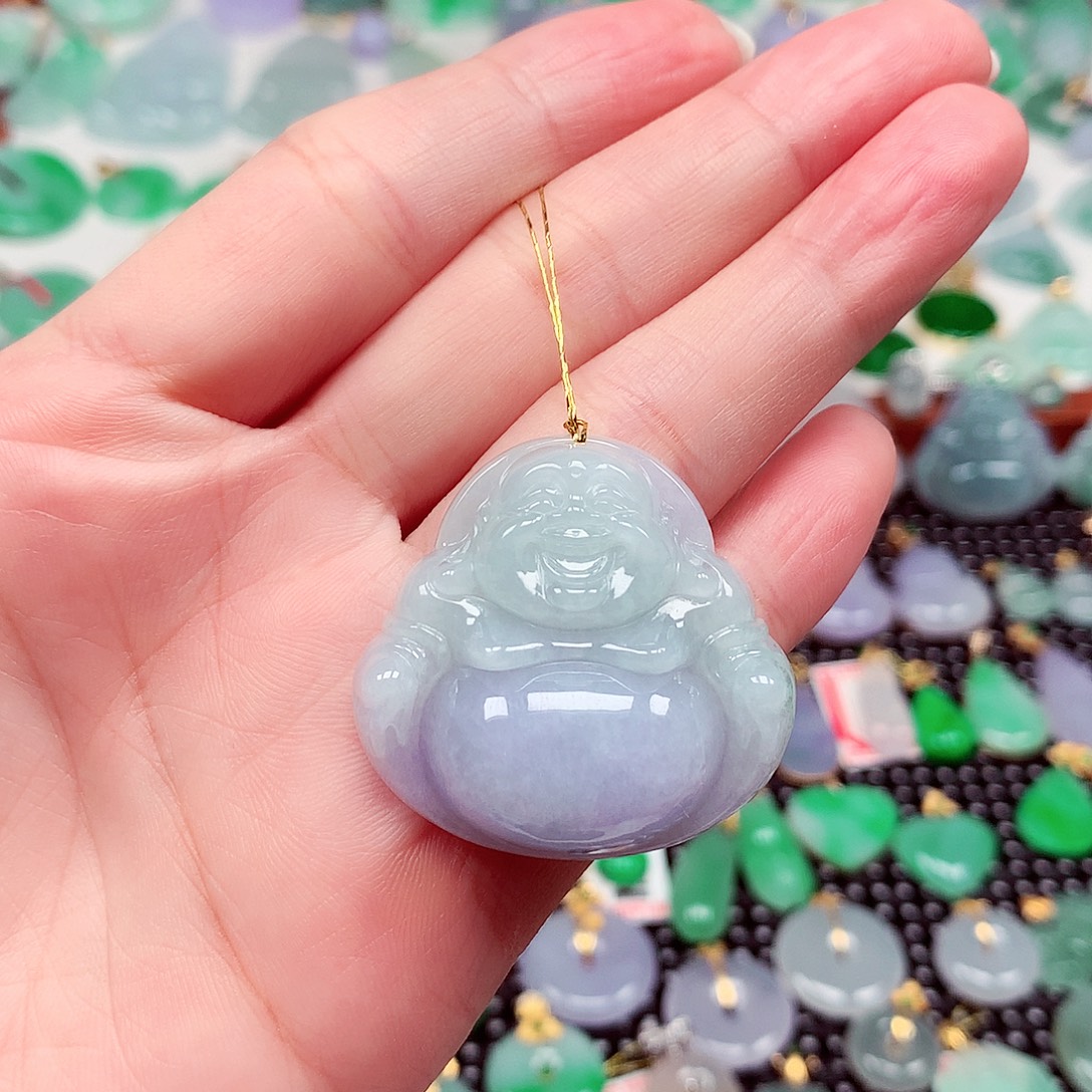 翡翠未镶嵌颈饰天然翡翠A货