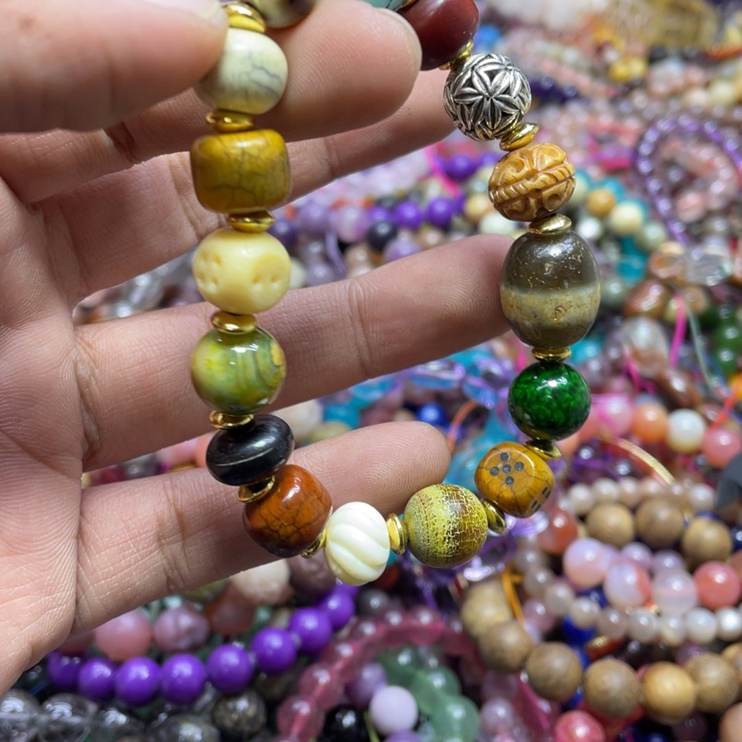 紫晶颈饰银S800镀金镶嵌