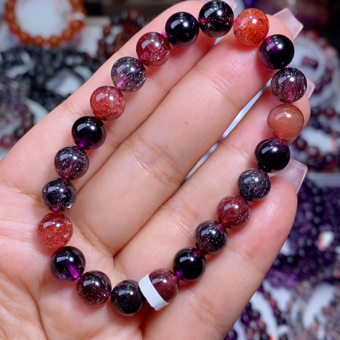 水晶手链未镶嵌超七