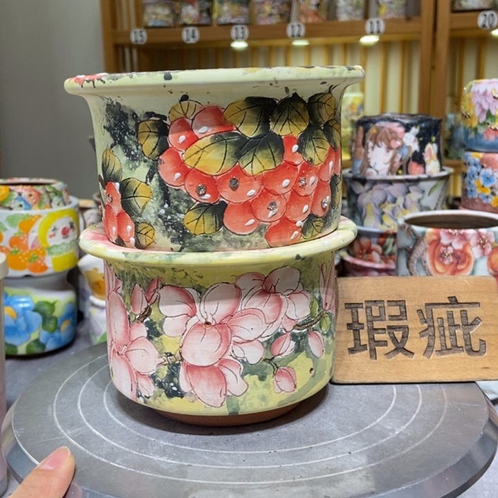 景德镇艺术手绘作品